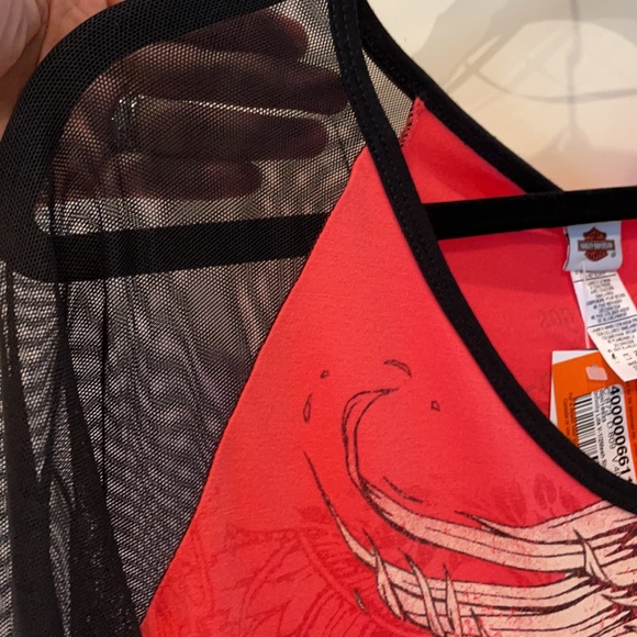 NWT Harley Davidson Infinity Lady’s 1/2” Mesh Sleeve Size S - Picture 7 of 10